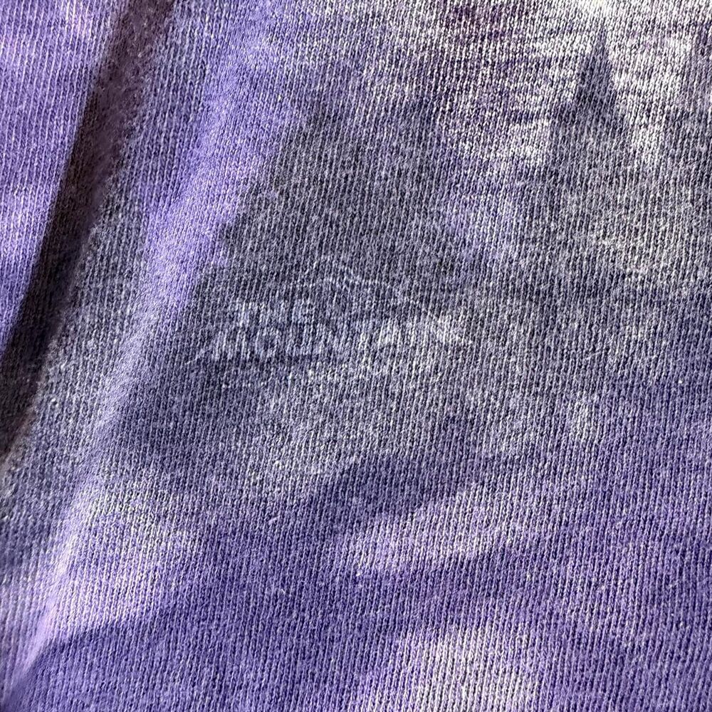 The Mountain Wolf Moon Purple Tie Dye Graphic Tee XL - Picture 2 of 6